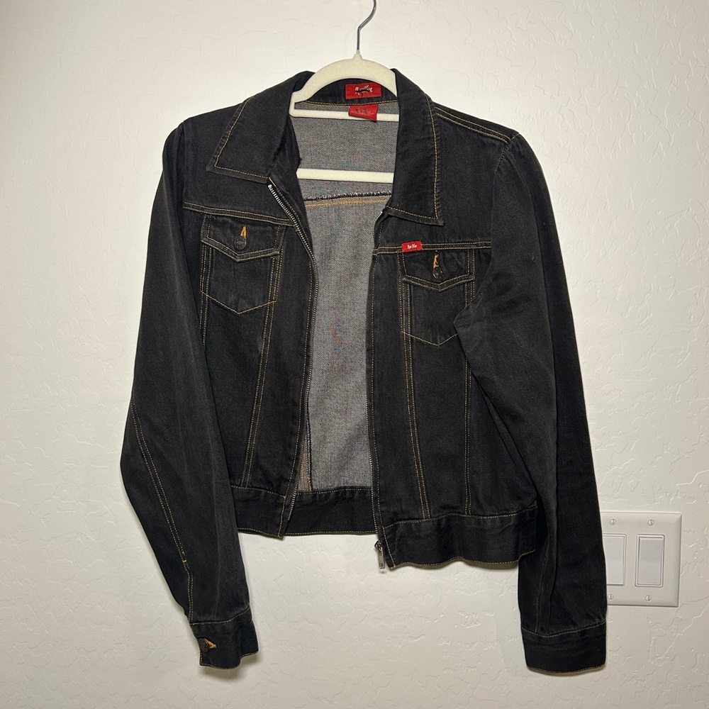 Rae Blue Dark Denim Jacket